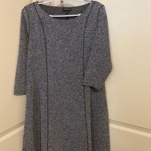 Lane Bryant dress 14/16 gray